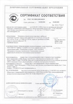 2020.02.06 Кимры - Приложение 2 к сертификату изделия системы водосточной.