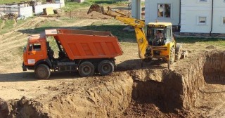 Котлован для дома Кимры, цена от 314 руб./м3.